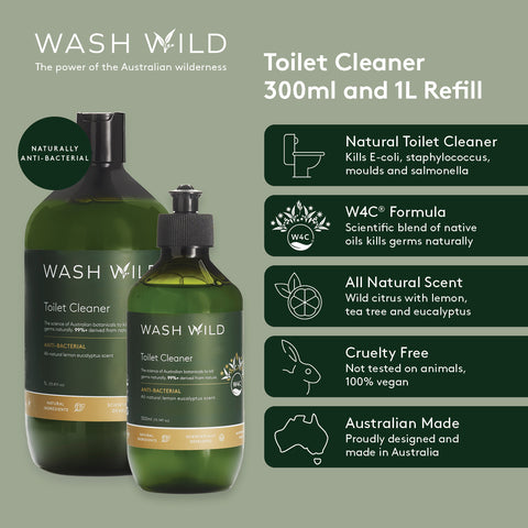 TOILET CLEANER 300ml & 1L REFILL