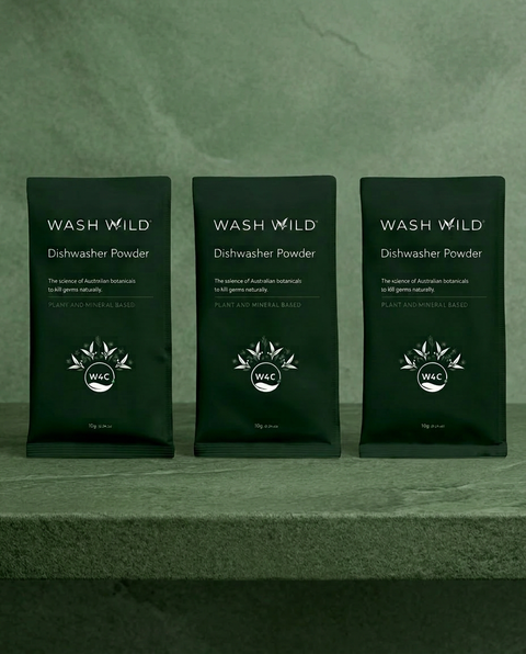 DISHWASHER POWDER SACHETS (50 PACK)